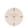 Greenwich Mantel Clock Oak Stripe 190x190x55mm