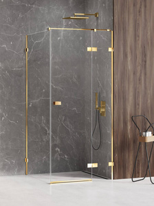 KABINA AVEXA GOLD SHINE PROSTOKĄTNA L 110x100x200 CZYSTE 6mm ACTIVE SHIELD