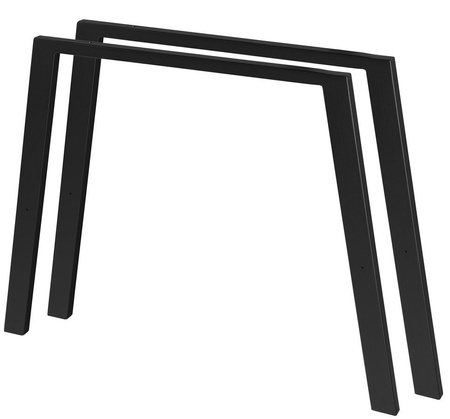 TWIGA wspornik stalowy 100x67cm, czarny mat, 2 szt.