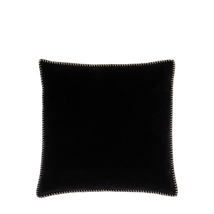 Nico Velvet Cushion Black 500x500mm