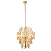 Viviana 12 Pendant Light Gold/Champagne Crystal