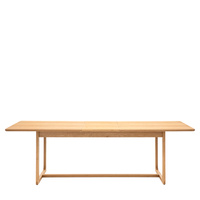 Craft Ext Dining Table Natural 2000/2500x950x750mm