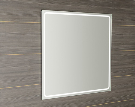 Lustro GEMINI z oświetleniem LED 90x90cm