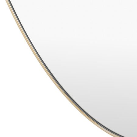 Highline Pebble Mirror Brass 600x20x800mm