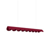 Lampa wisząca BISCUIT 100 burgund LED 3000K