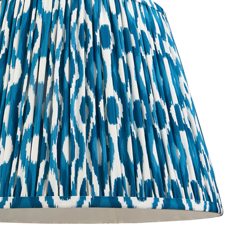 Ikat Shade Marlin Blue Fabric 275x280x400mm