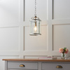 Lambeth Pendant Light Satin Nickel