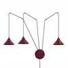 ABRAMO 3 BURGUNDY