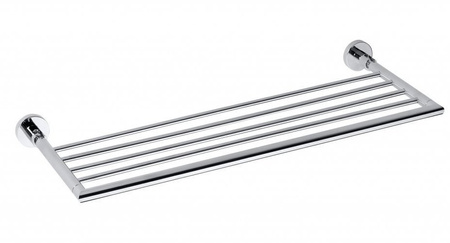 X-ROUND półka na ręczniki składana 600mm, chrom