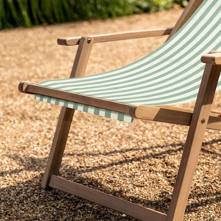 Creta Deck Chair Verde Stripe