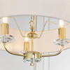 Nixon 3 Pendant Light Brass