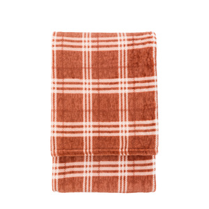 Checkmate Rolled Fleece Nutmeg 1400x1800mm
