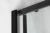 ALTIS BLACK prostokątna kabina prysznicowa 1300x1000 mm, wariant L/P