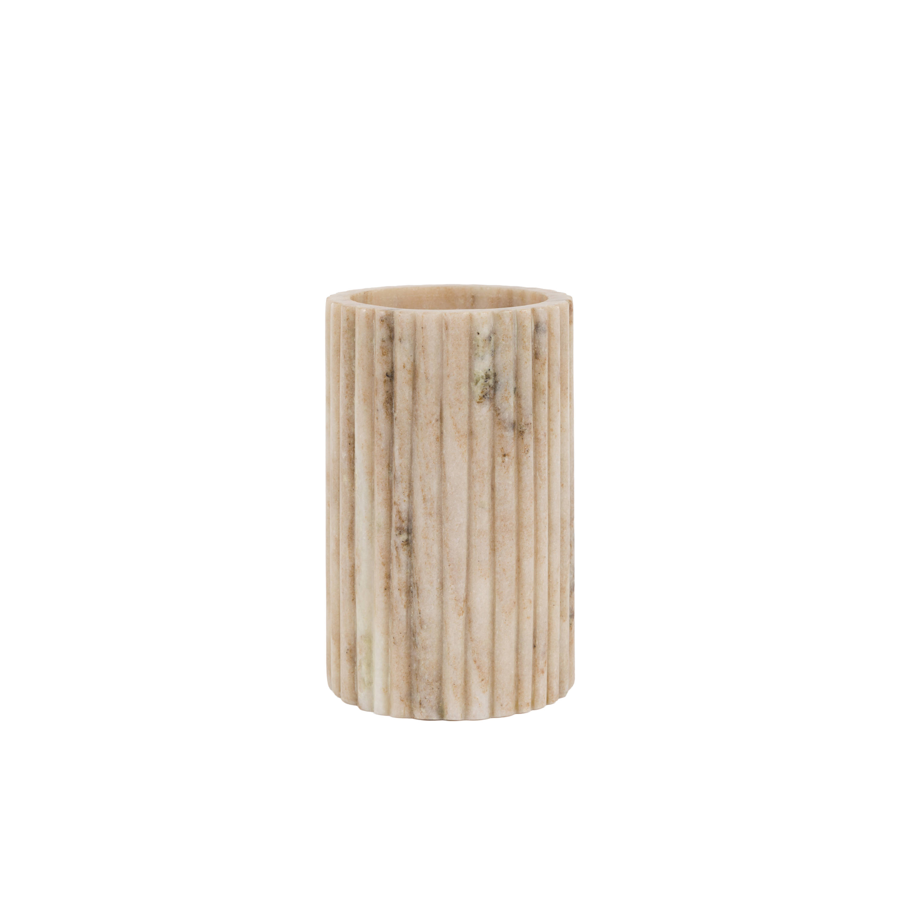 Chłodziarka do wina Almeria – beżowa, 11,5 × 11,5 × 17,8 cm