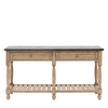 Vancouver 2 Drawer Console 1650x450x840mm