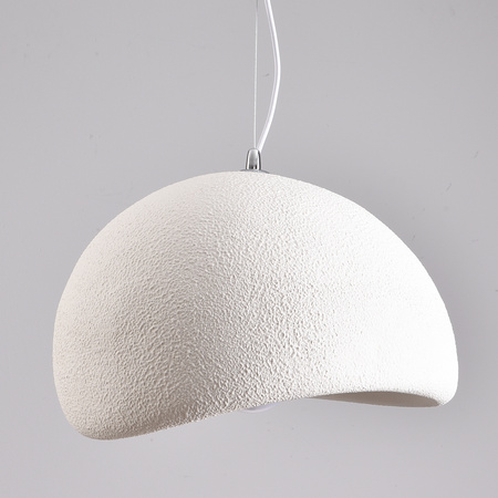 Lampa wisząca STONE 60 cm - biała