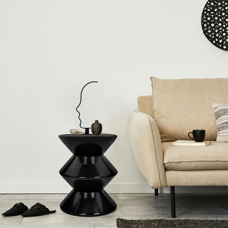 MOOSEE lampa stołowa FACE TABLE czarna