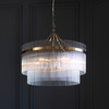 Marietta 5 Pendant Light Antique Brass