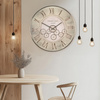Wall Clock Cog Stone 30in