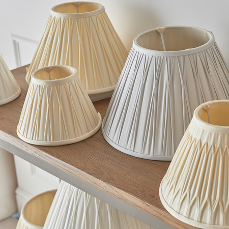 Chatsworth 1 Shade Light Ivory 400mm