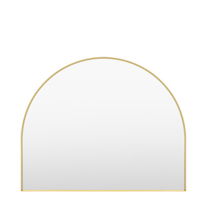 Holworth Overmantle Mirror Gold 1100x900mm