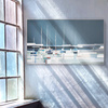 Side By Side Framed Canvas 1420x35x820mm