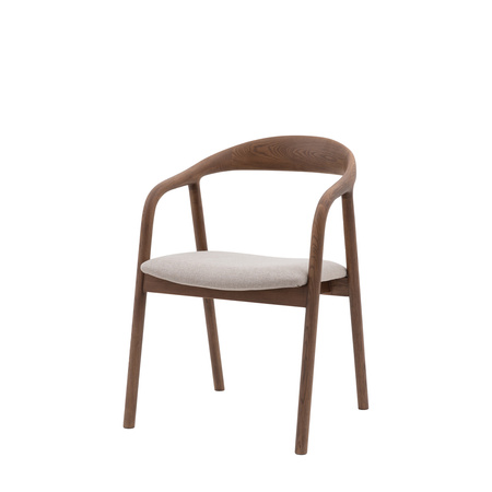 Madrid Dining Chair Walnut UPH 552x565x775mm (2pk)