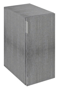 CIRASA szafka wisząca dolna 30x64x46cm, prawa/lewa, dąb srebrny