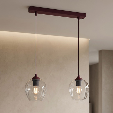 ISTAR 2 BURGUND TRANSPARENT