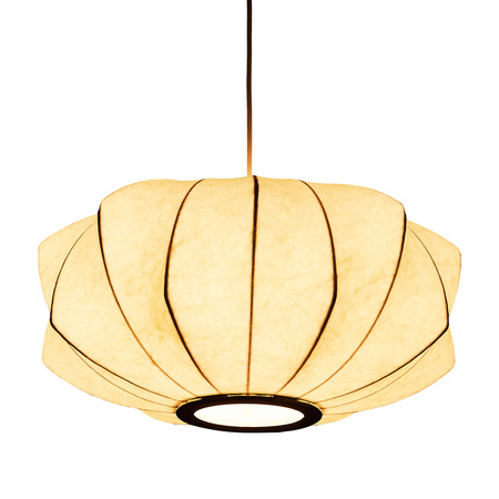Lampa wisząca SILK V-shape biała 45 cm - nowoczesna i minimalistyczna