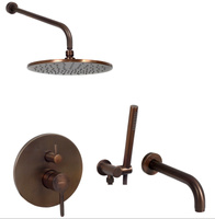 Zestaw wannowy podtynkowy z syfonem L-400mm fi-25cm-Emmevi Rubinetterie/Filo