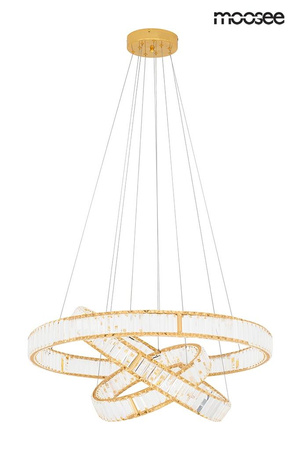 MOOSEE lampa wisząca LIBERTY TRIPLES złota