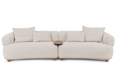 Sofa BIZZOTTO CHEOPE 4-osobowa z stolikiem – contemporary design premium