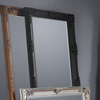 Lustro Abbey Leaner, czarne, 1650 x 795 mm