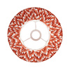 Zigzag Shade Apricot Orange Fabric 180x140x300mm