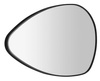 STEN lustro w ramie 80x51cm, czarny mat