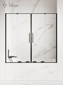 PARAWAN NAWANNOWY SMART BLACK   160x150 CZYSTE 8mm ACTIVE SHIELD