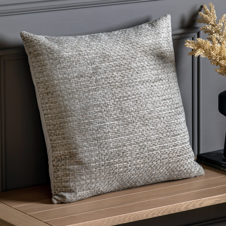 Chenille Cushion Taupe 550x550mm