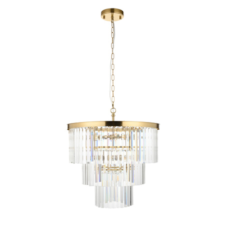 Conaston 7 Pendant Light Brushed Aged Brass