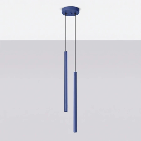 Lampa wisząca PASTELO 2 ultramaryna