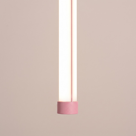 Lampa wisząca TRANG 75 różowa LED 3000K