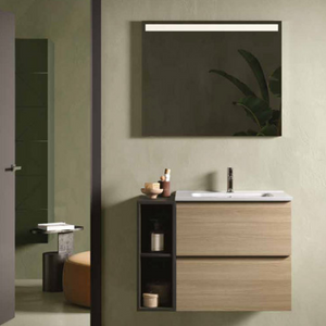 JOY Lustro wiszące 100 x 68 cm z oświetleniem LED