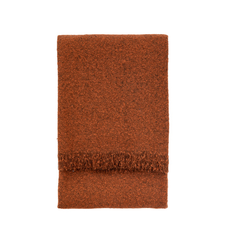 Melange Acrylic Throw Rust 1300x1500mm