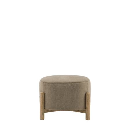 Tindon Footstool Alaska Khaki 450x380x360mm