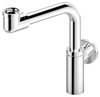 Syfon umywalkowy oszczędzający miejsce 5/4", odpływ 32mm, chrom