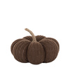 Autumn Knitted Pumpkin Brown 170x80mm