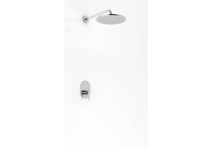 BOXINE Chrom zestaw prysznicowy z deszczownicą 20cm