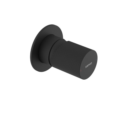 ULTRATAP bateria prysznicowa podtynkowa, 1 wyjście, czarny matt