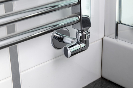 CORNER SIMPLY zestaw przyłączeniowy, prawy, chrom