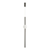Lampa wisząca O-LINE 93 - LED, 93 cm, czarna
